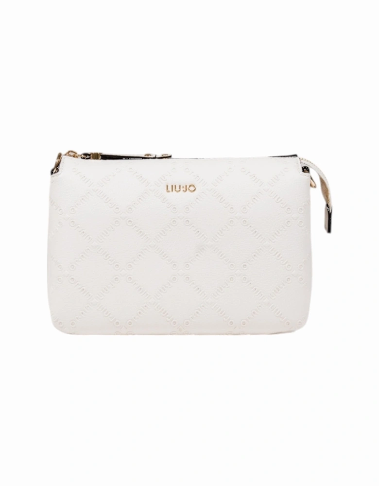 Shoulder Bag with Zip Fastening