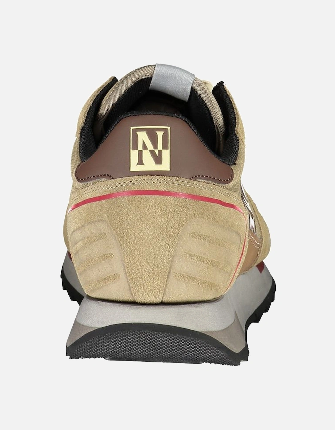 N91 Beige Suede Sneakers