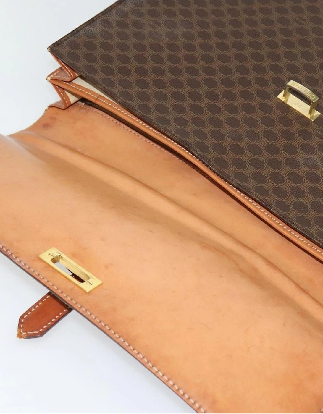 Monogram Coated Canvas Briefcase