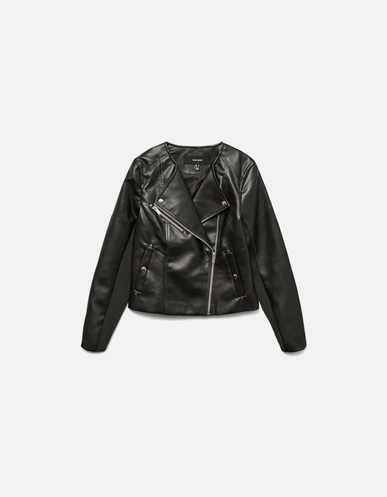 Riley Faux Leather Jacket