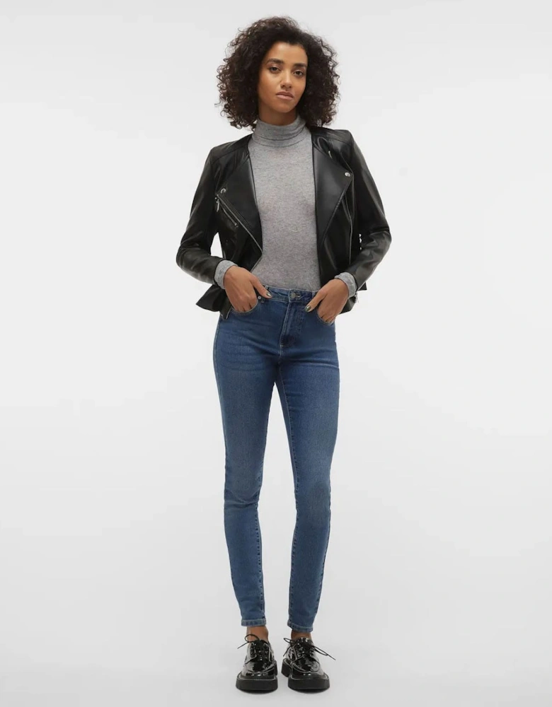Riley Faux Leather Jacket