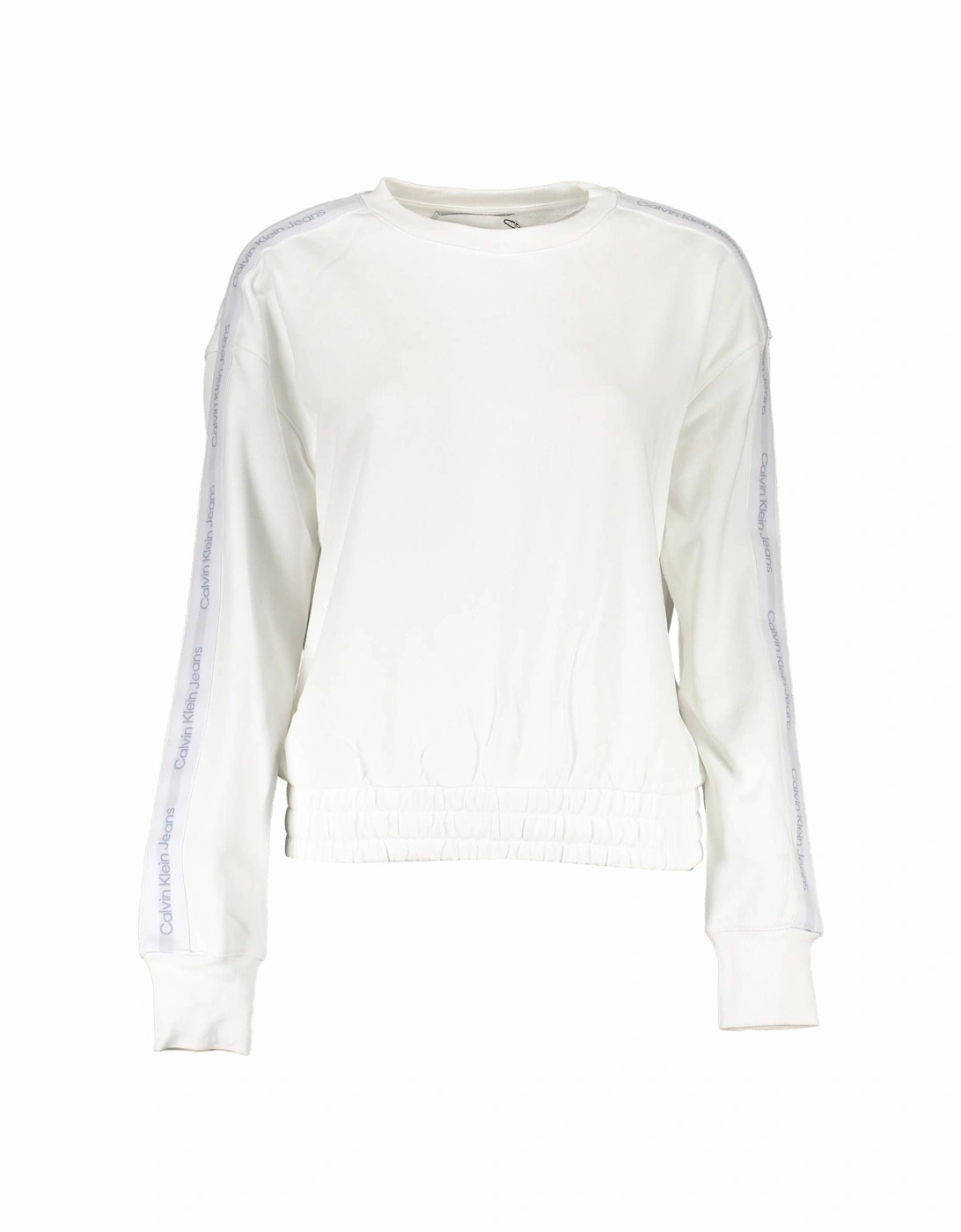 Crew Neck Tape Detail Sweatshirt, 4 of 3