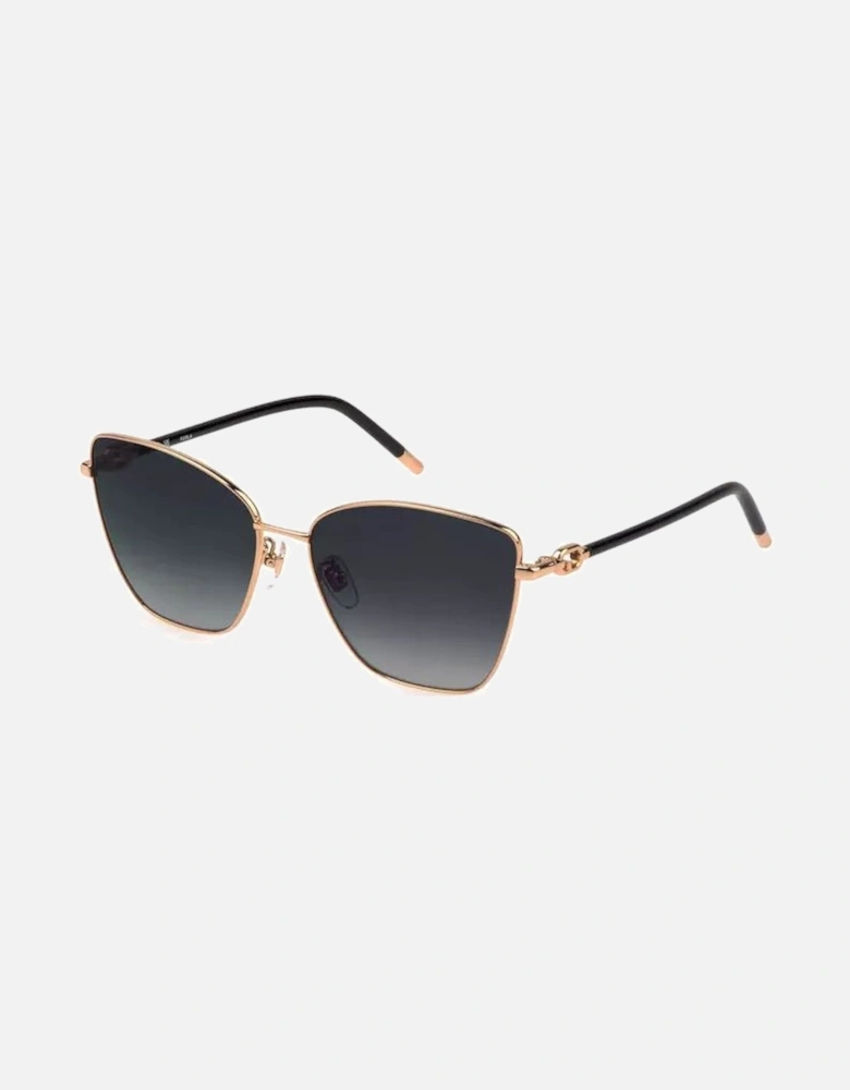 FU117 Cat Eye unglae Roe Gold