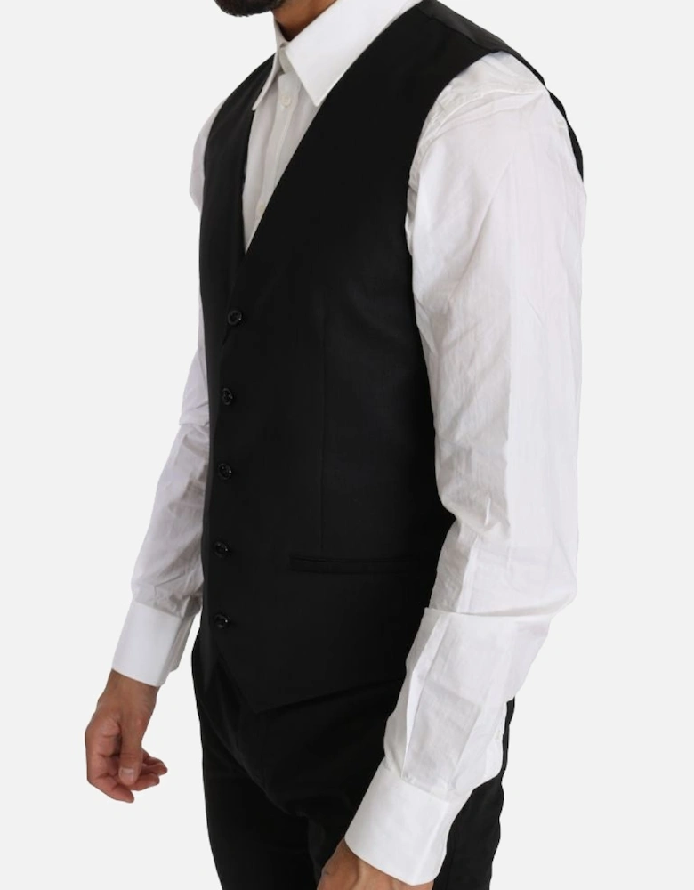 Wool-Silk Formal Vest