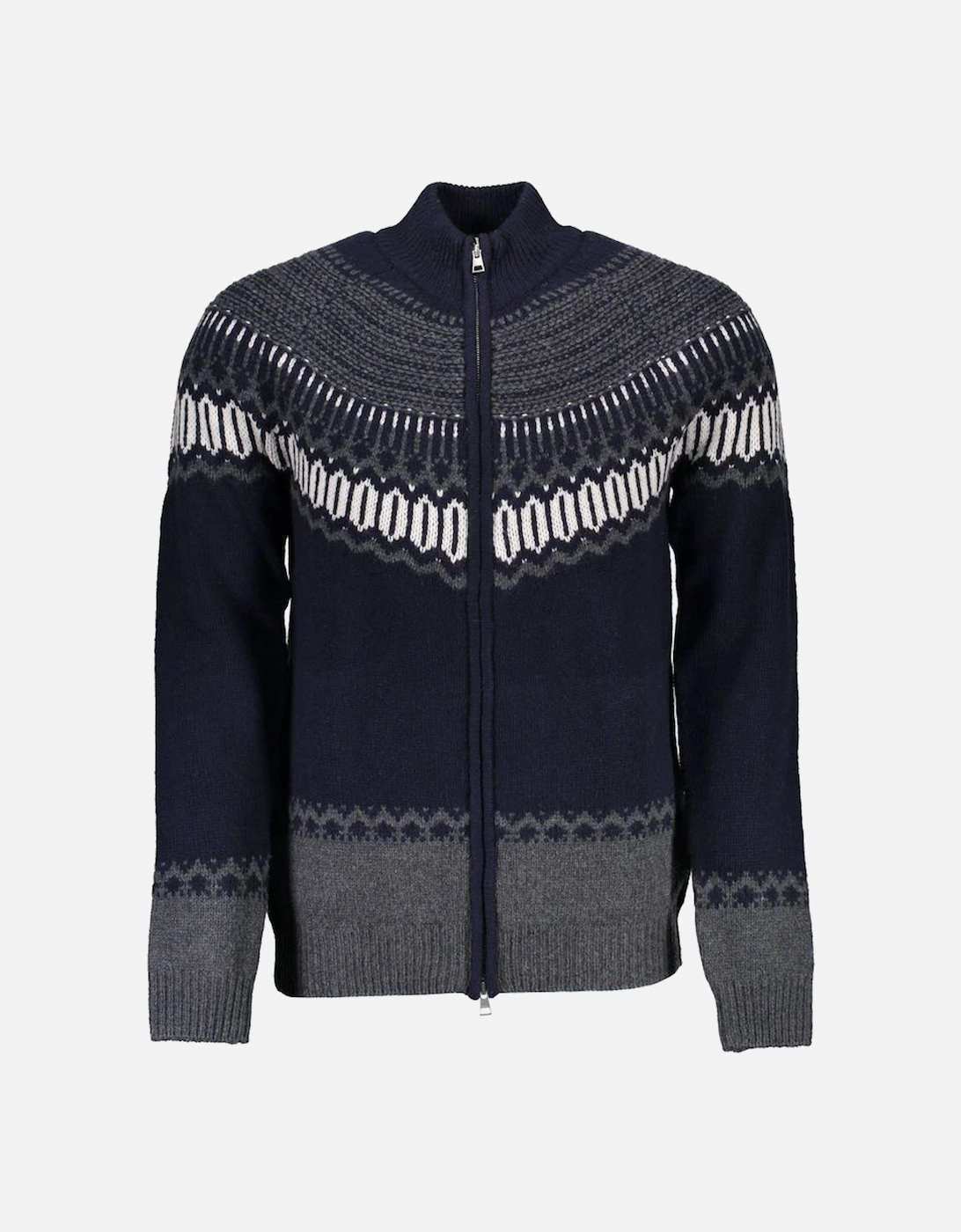 Fair Isle Zip Cardigan, 3 of 2