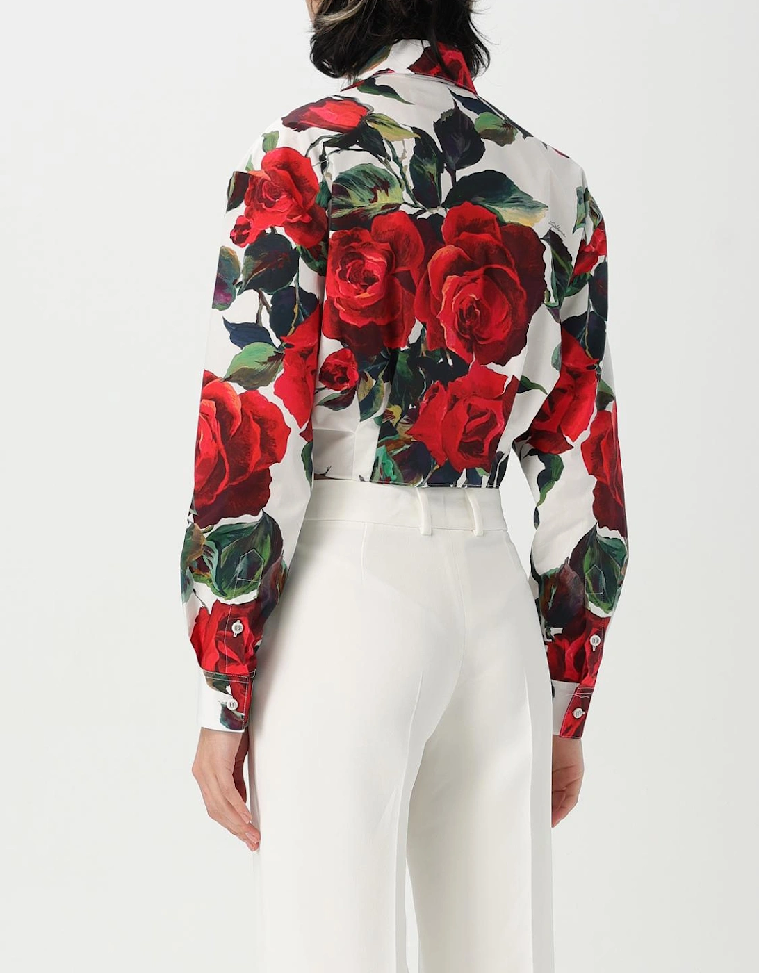 Floral Print TieFront Blouse