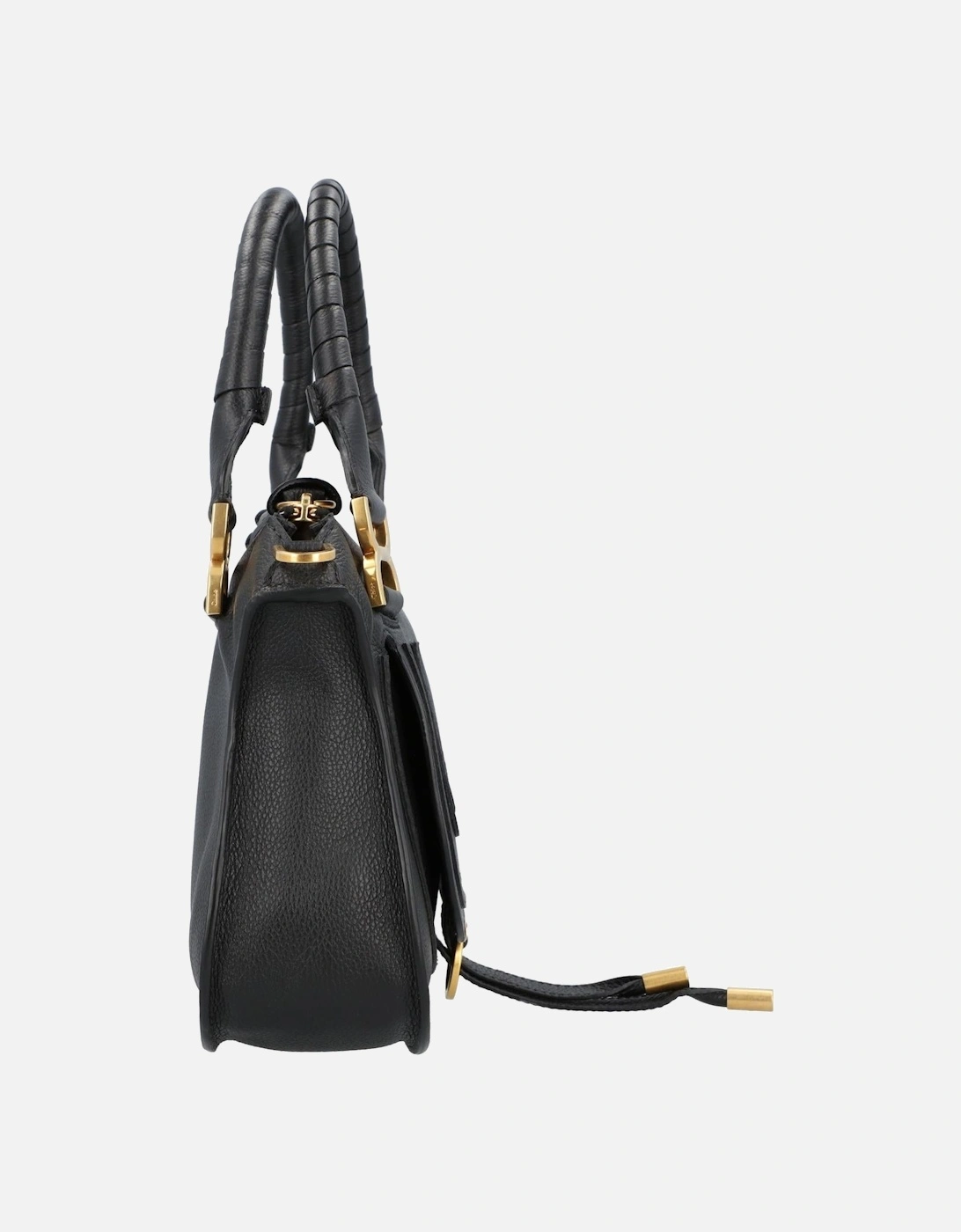 Elegant Leather Handbag with Versatile Carrying Options and Secure Zip Closure