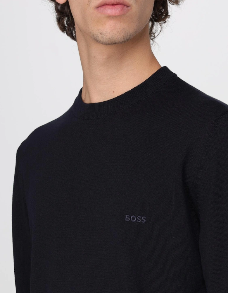Crew Neck Jumper Classic Knit