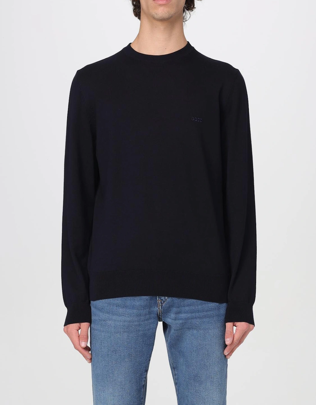 Crew Neck Jumper Classic Knit, 4 of 3