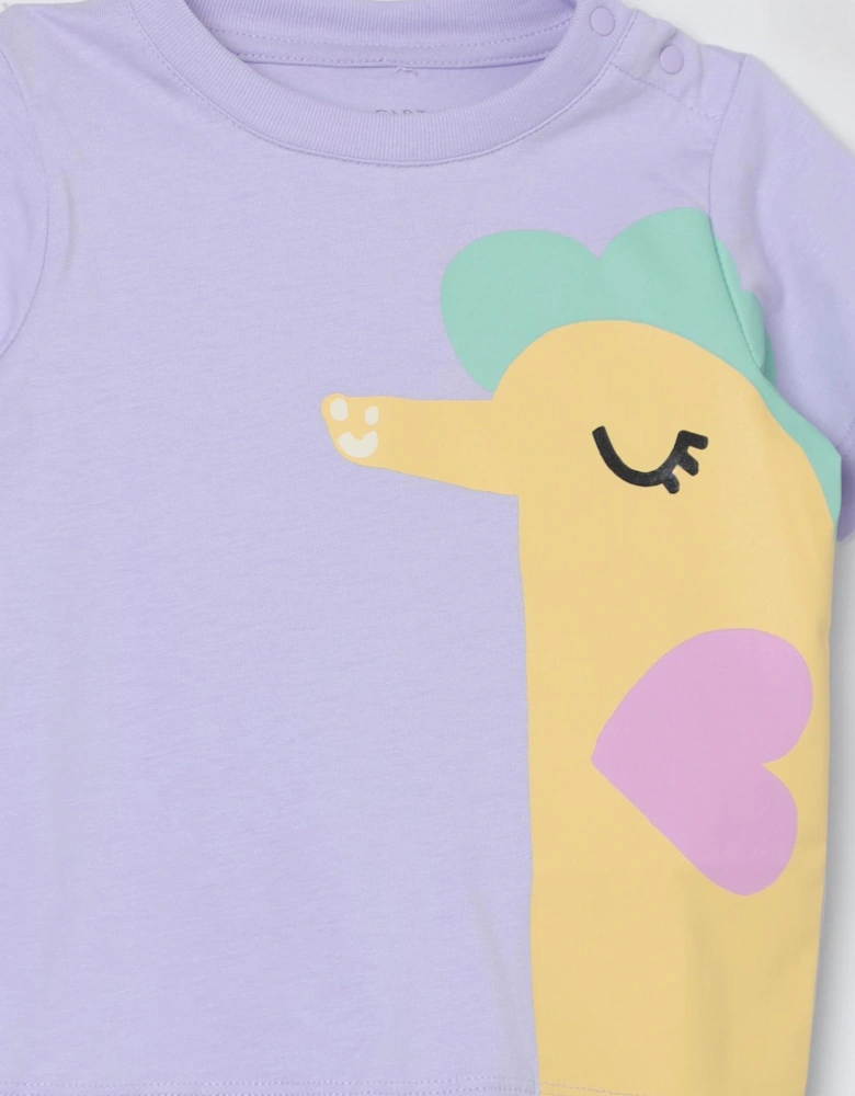 Kids Seahorse Graphic Tee