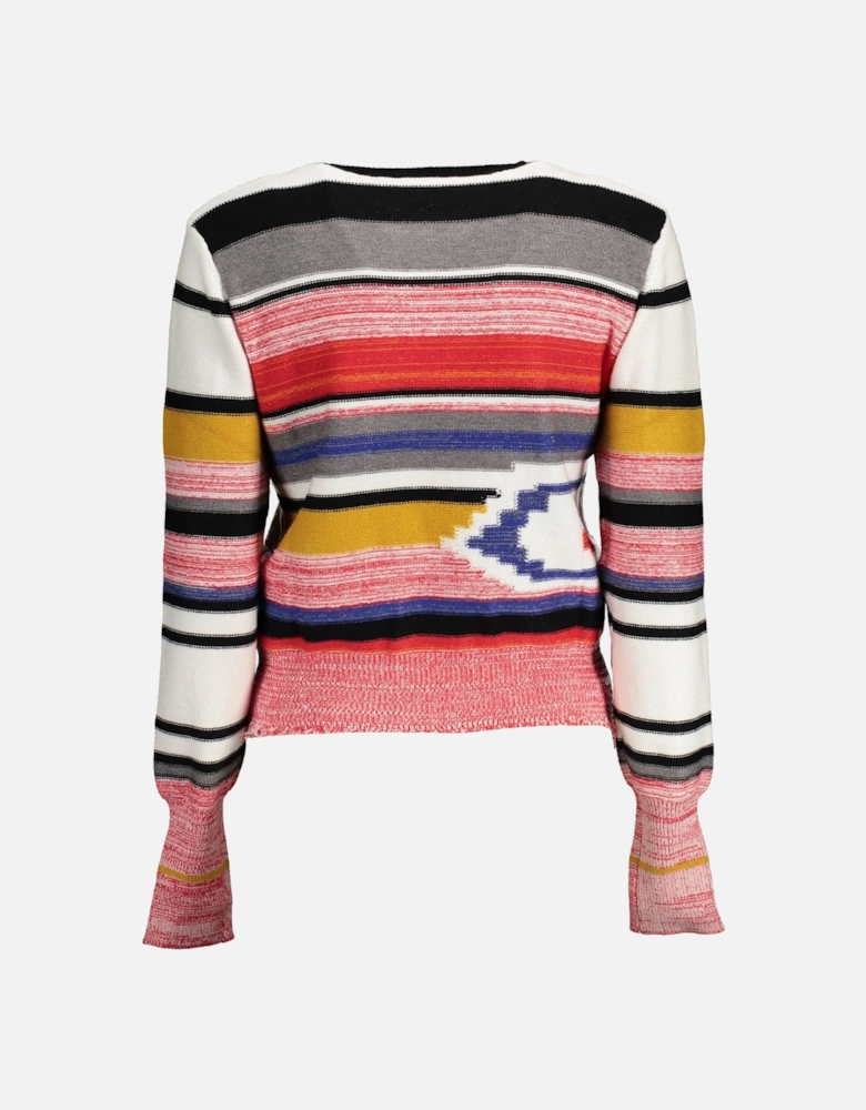 Contrasting Detail Long-Sleeve Shirt