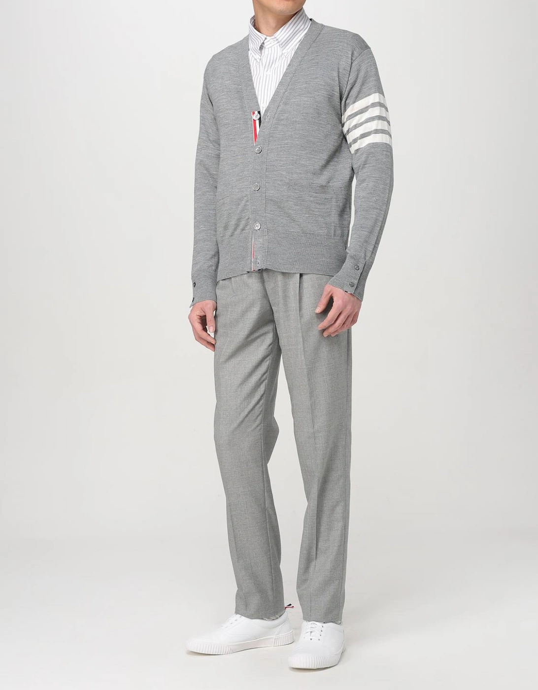 4Bar Signature Cardigan 100 Wool, 7 of 6