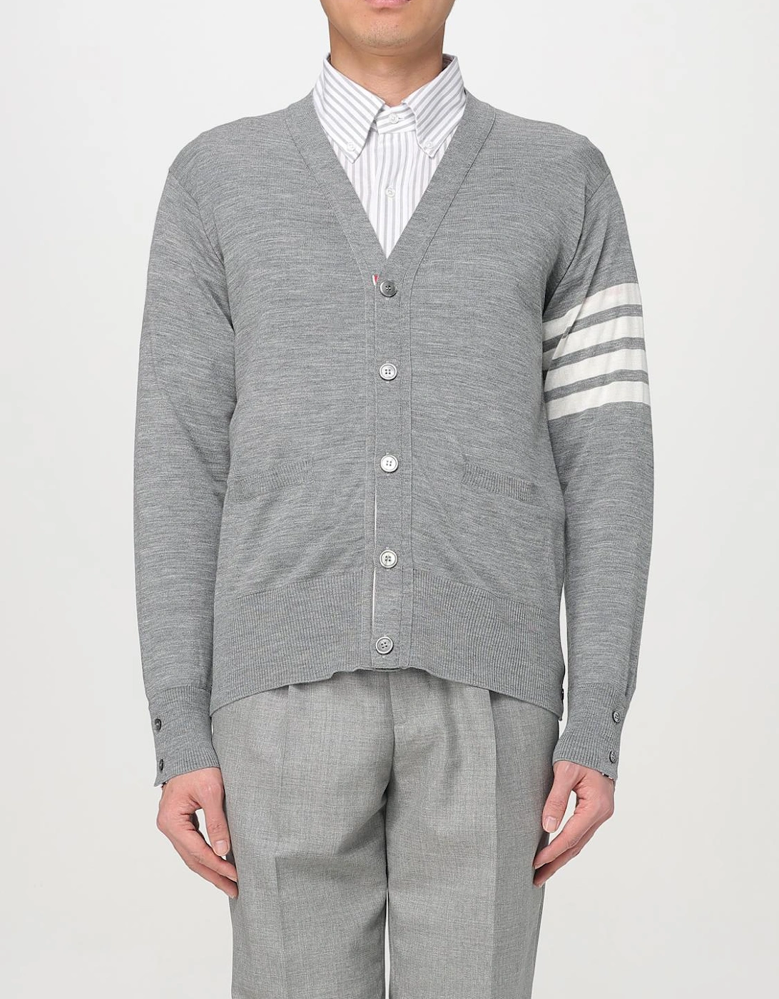 4Bar Signature Cardigan 100 Wool