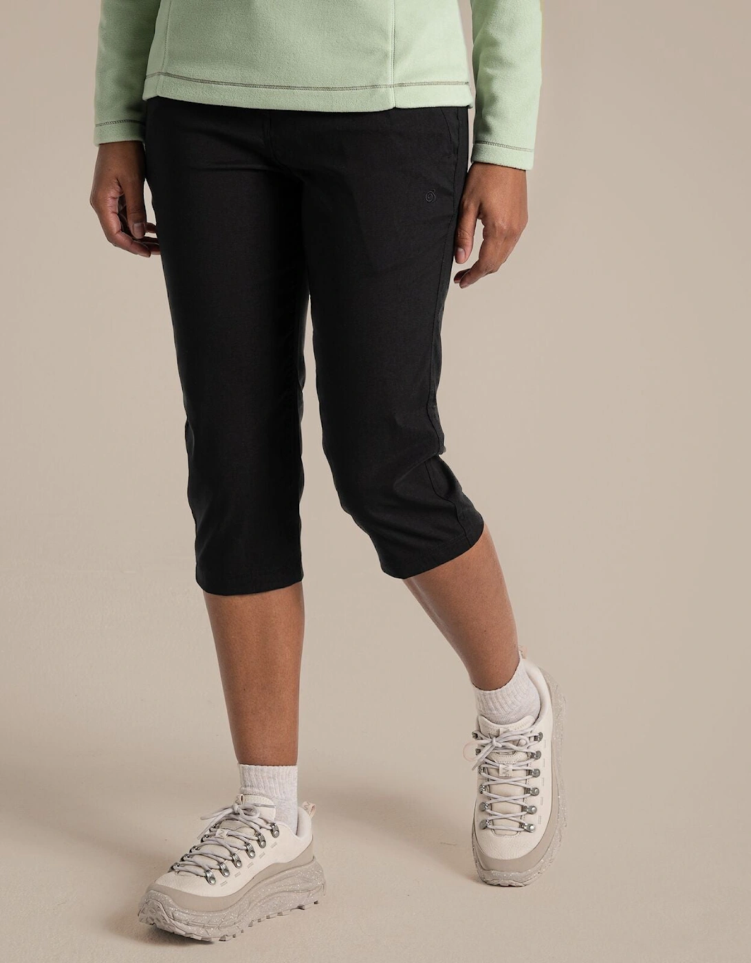 Womens Kiwi Pro 2 Cropped Walking Trousers, 2 of 1