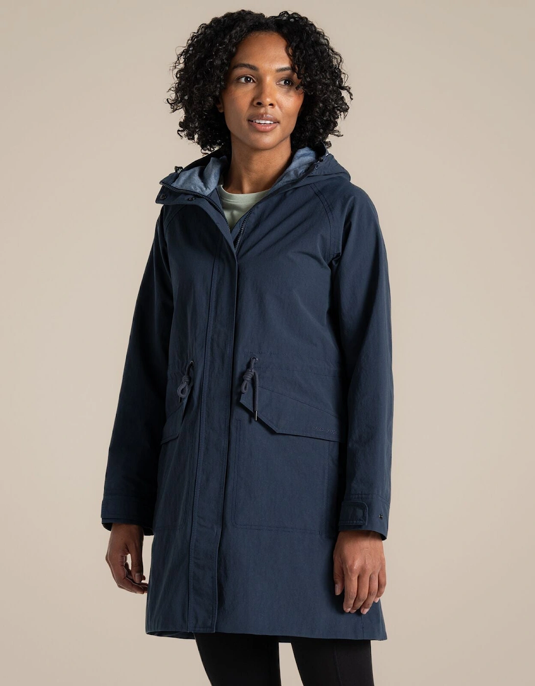 Womens Emilia Waterproof Breathable Trench Coat, 2 of 1