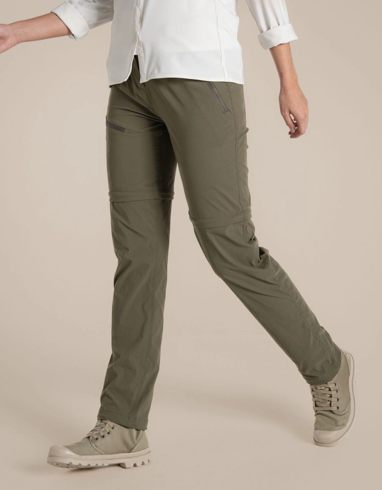 Womens NosiLife Pro III Zip Off Walking Trousers