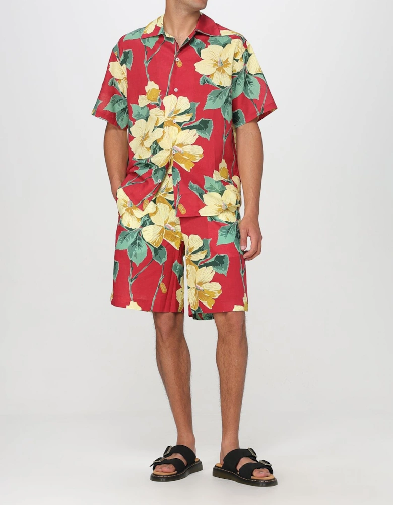 Floral Print Shorts Casual Summer