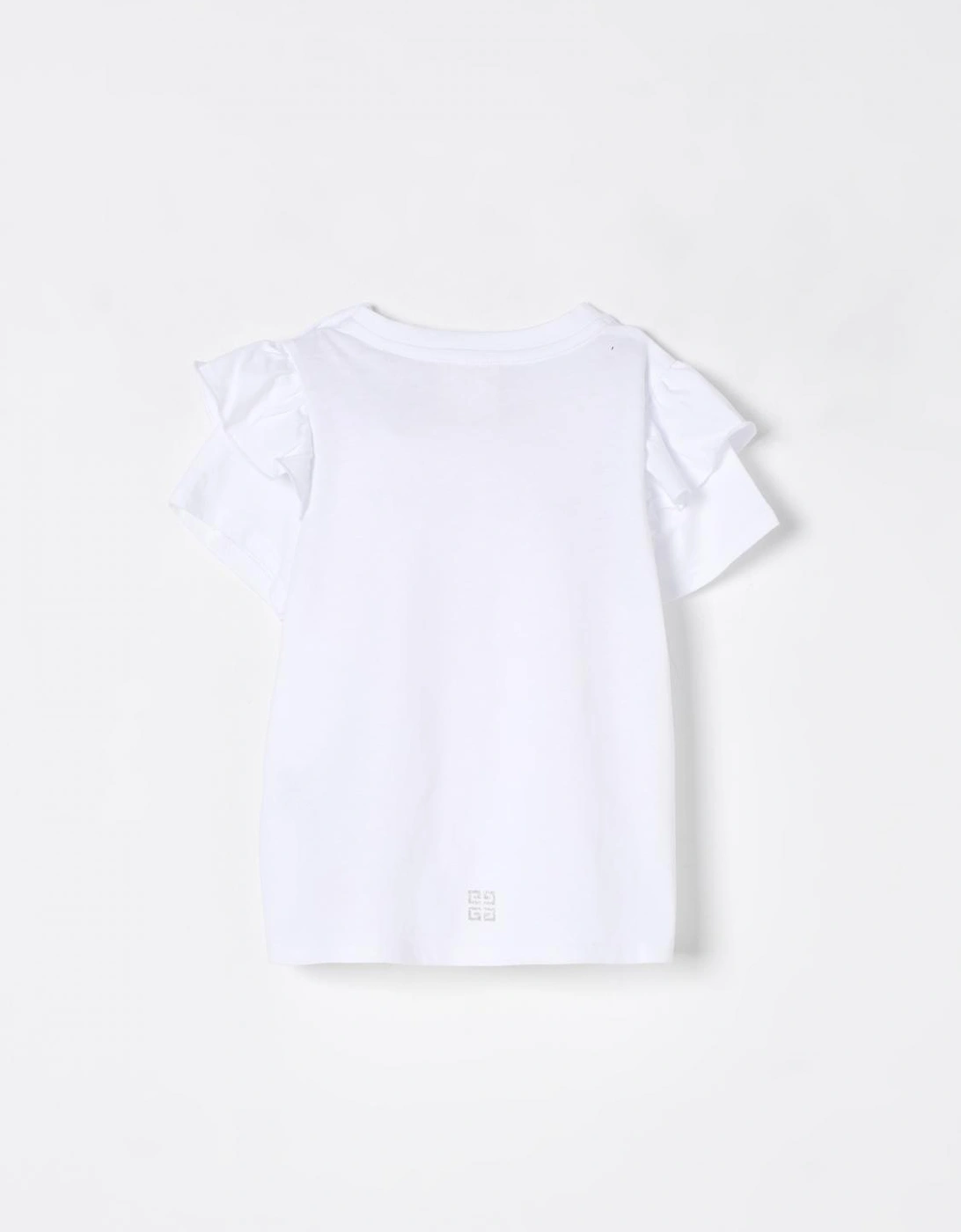 Baby RuffleSleeve Logo Tee