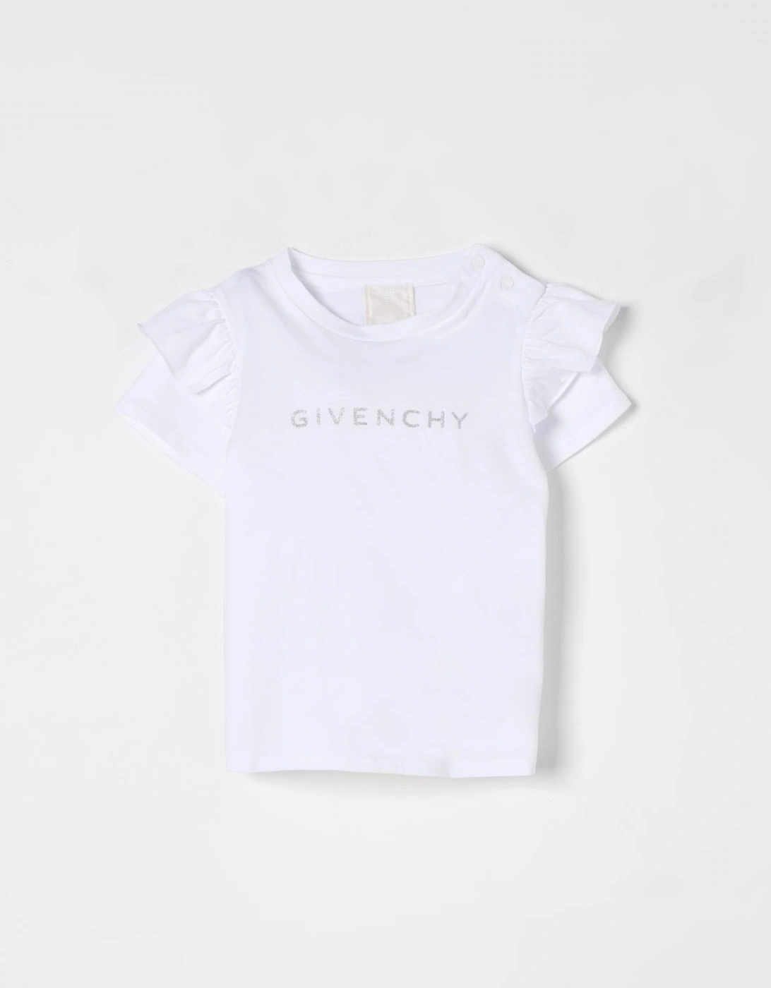 Baby RuffleSleeve Logo Tee, 5 of 4