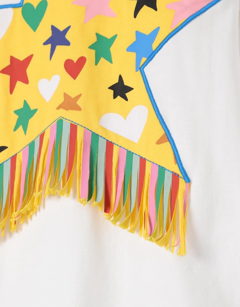 Kids Star TShirt with Fringe