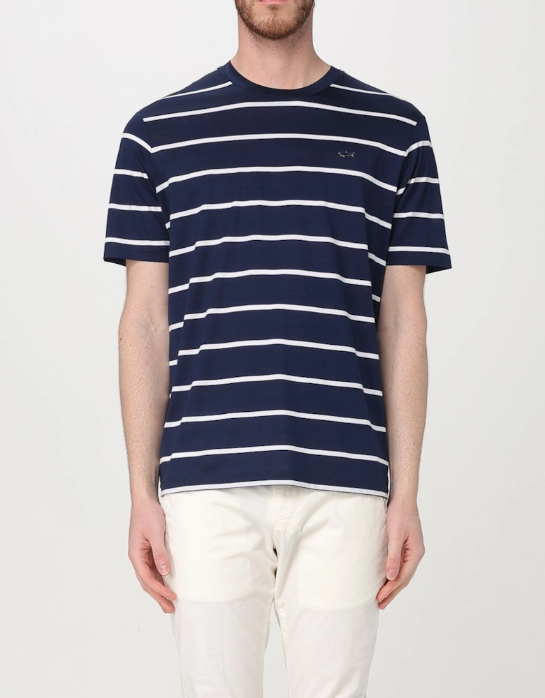 Striped Cotton Jersey T-Shirt Casual Comfortable Style