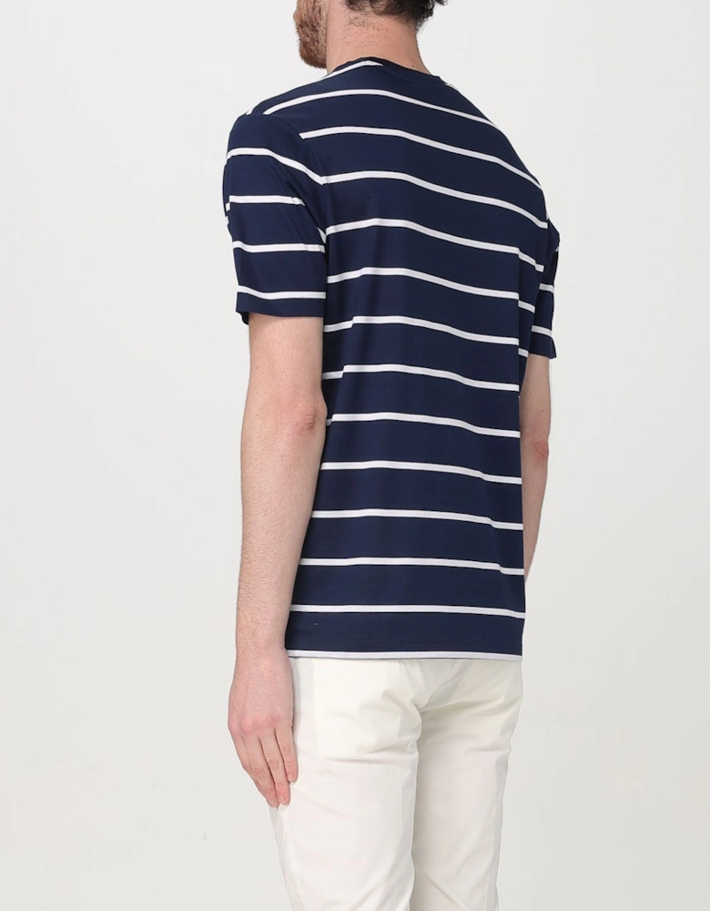 Striped Cotton Jersey T-Shirt Casual Comfortable Style