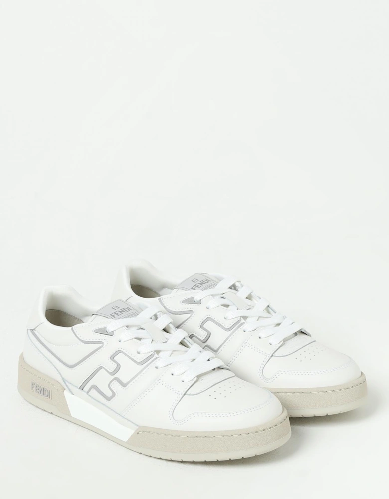Match Leather Sneakers