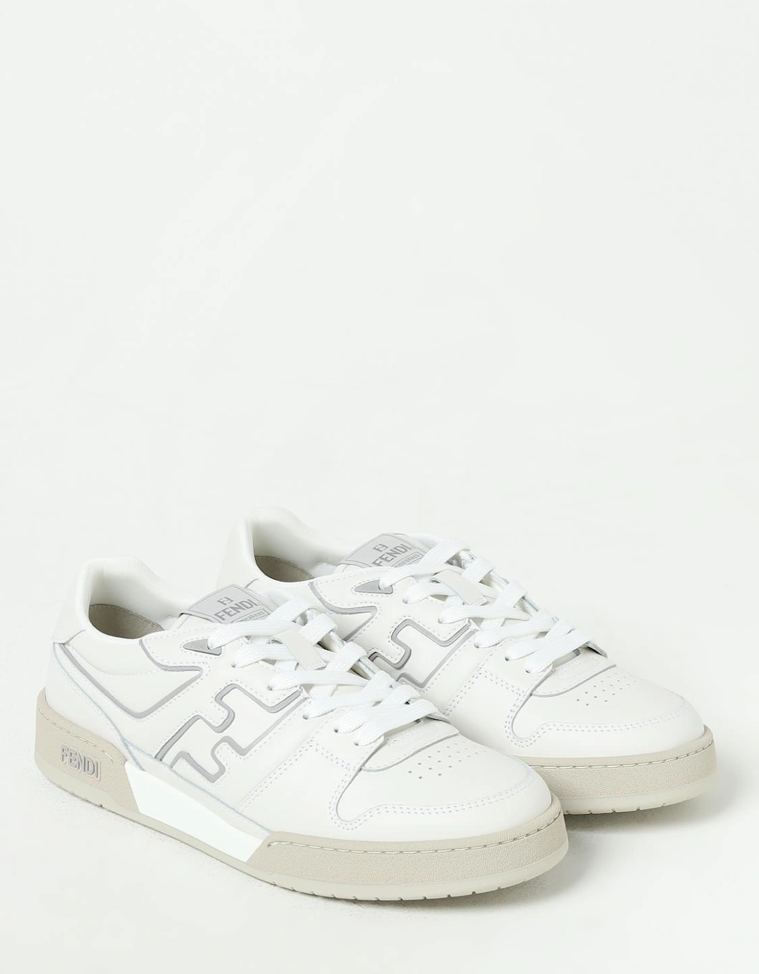 Match Leather Sneakers