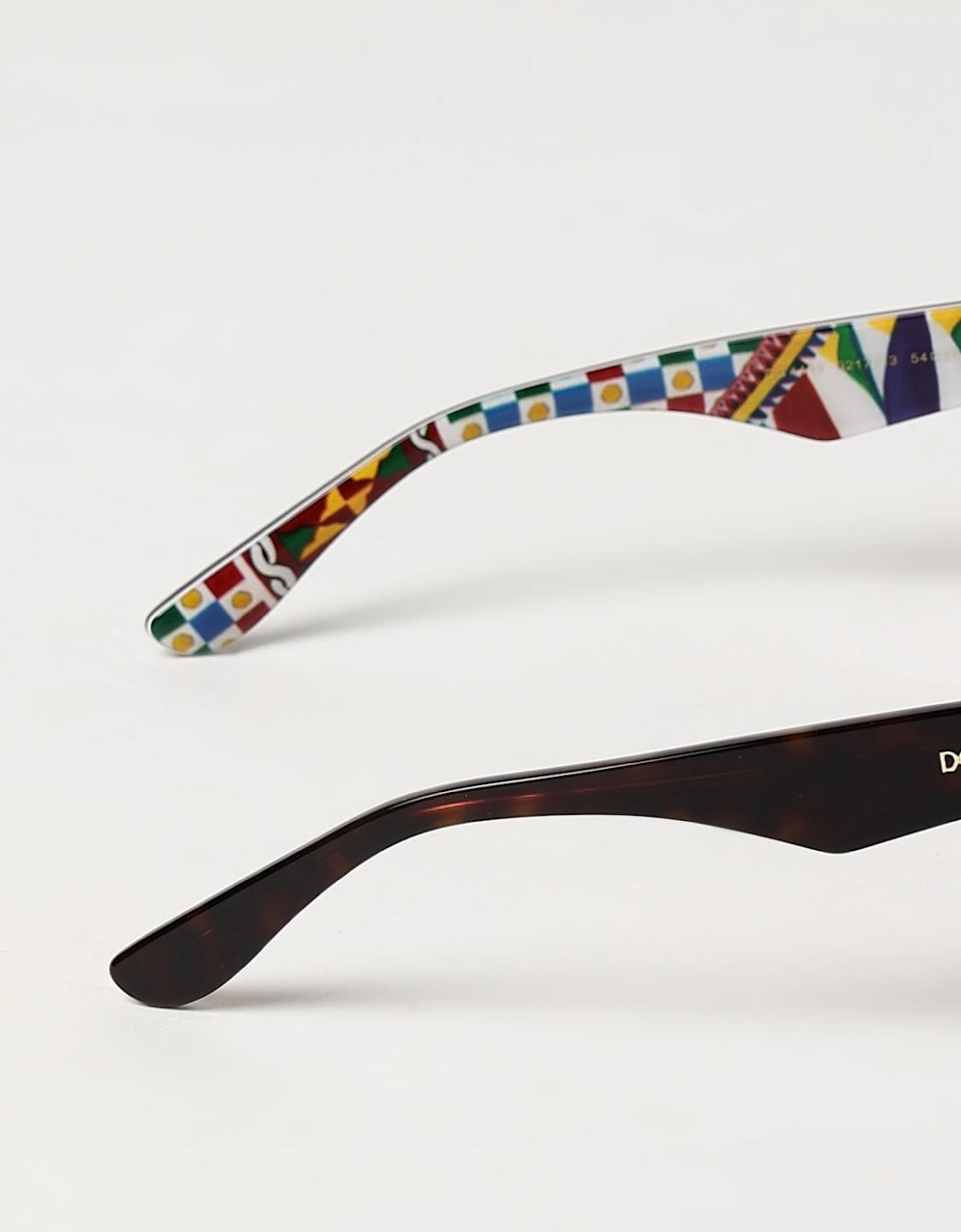 Square Sunglasses Multicolored Temples