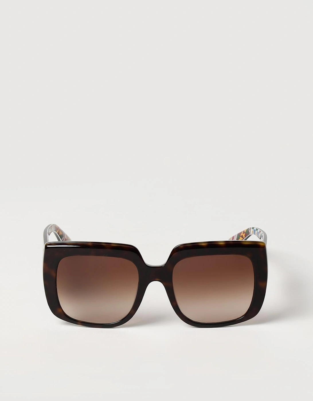Square Sunglasses Multicolored Temples