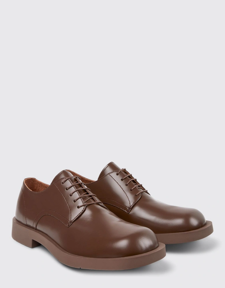 Classic Leather Lace-Up Dress Shoes for Formal Occasions