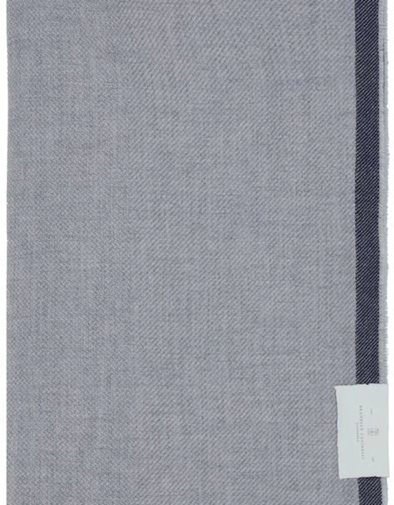 Cashmere Scarf Fringed