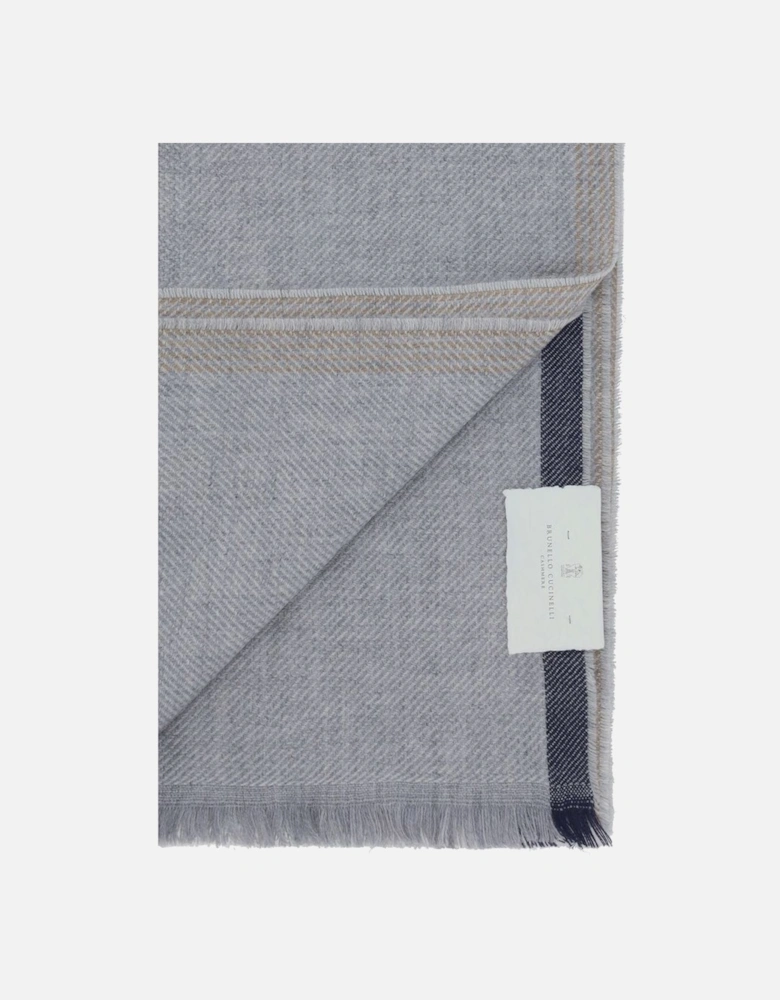 Cashmere Scarf Fringed