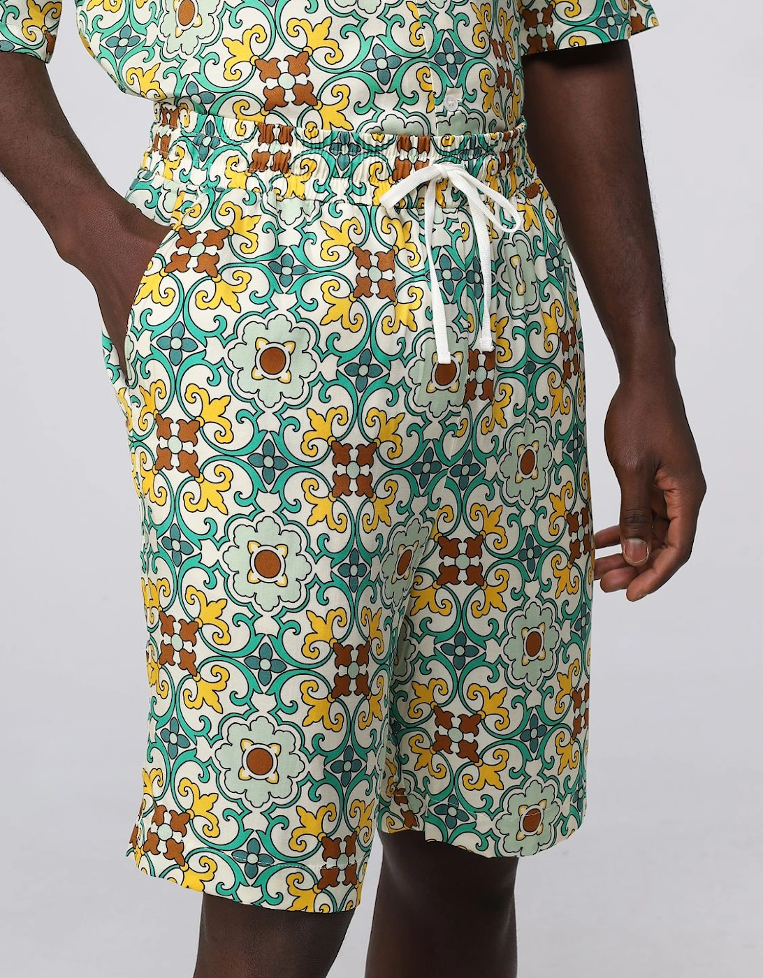Printed Casual Shorts