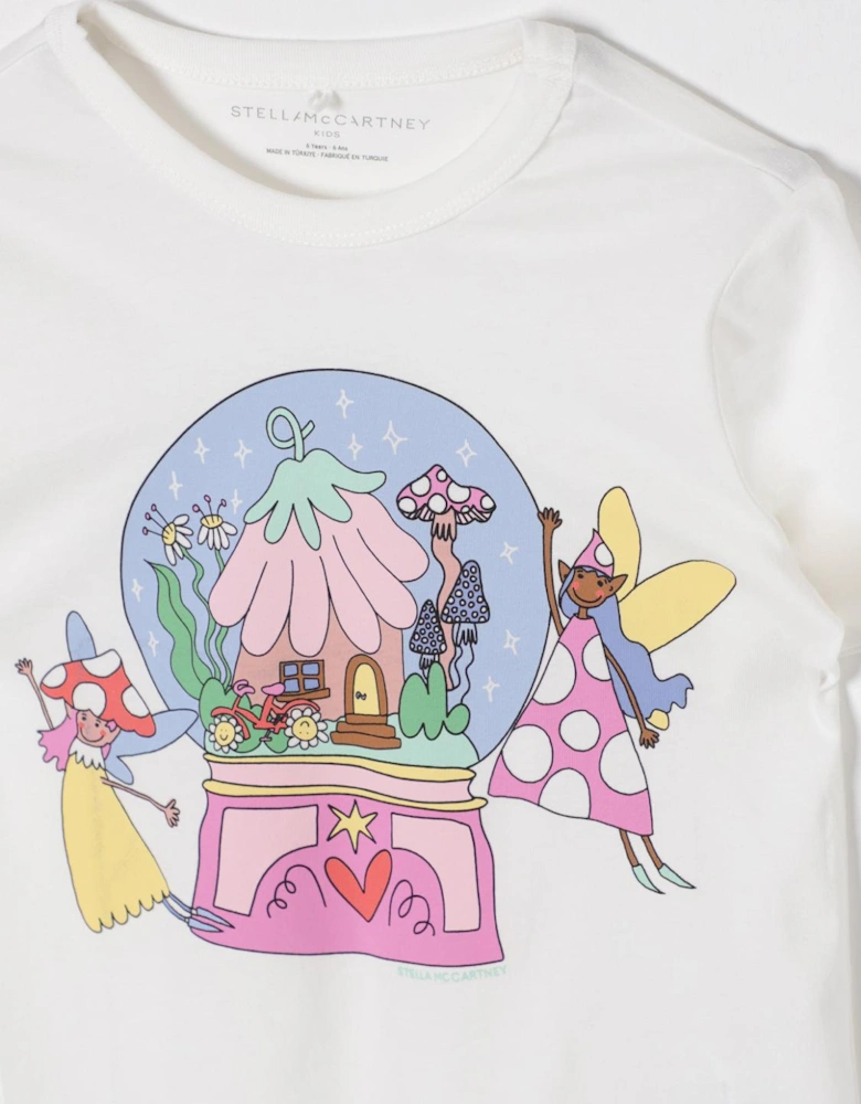 Kids Fairy Garden Snow Globe Tee