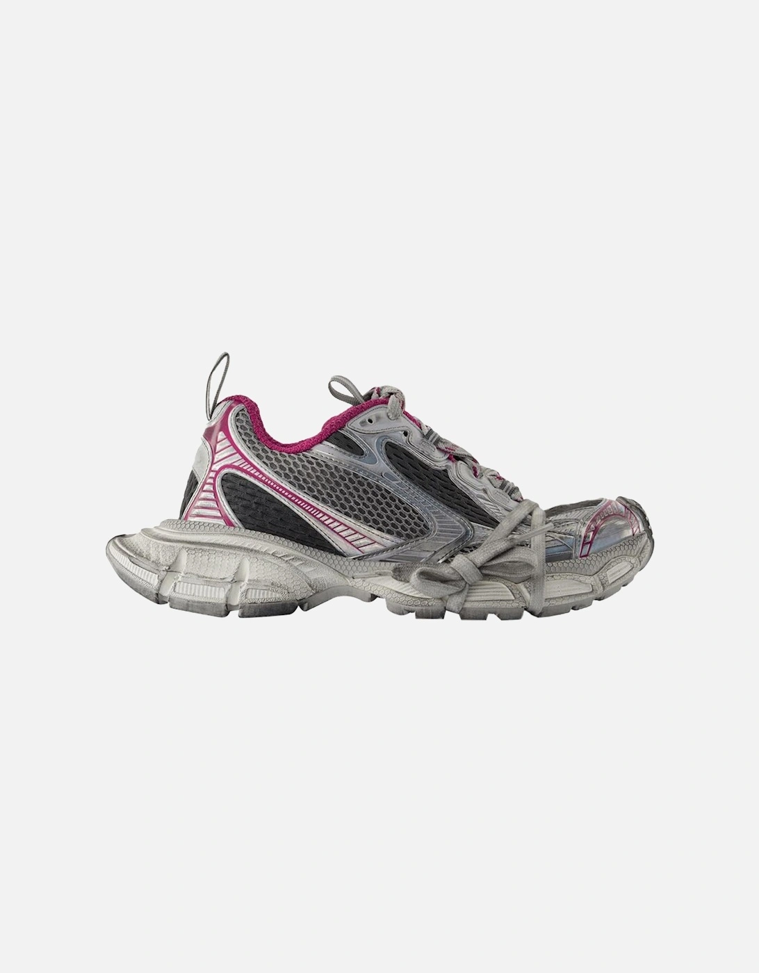 Synthetic Polyurethane Sneakers with Fabric Lining and Top Lace Closure, 4 of 3