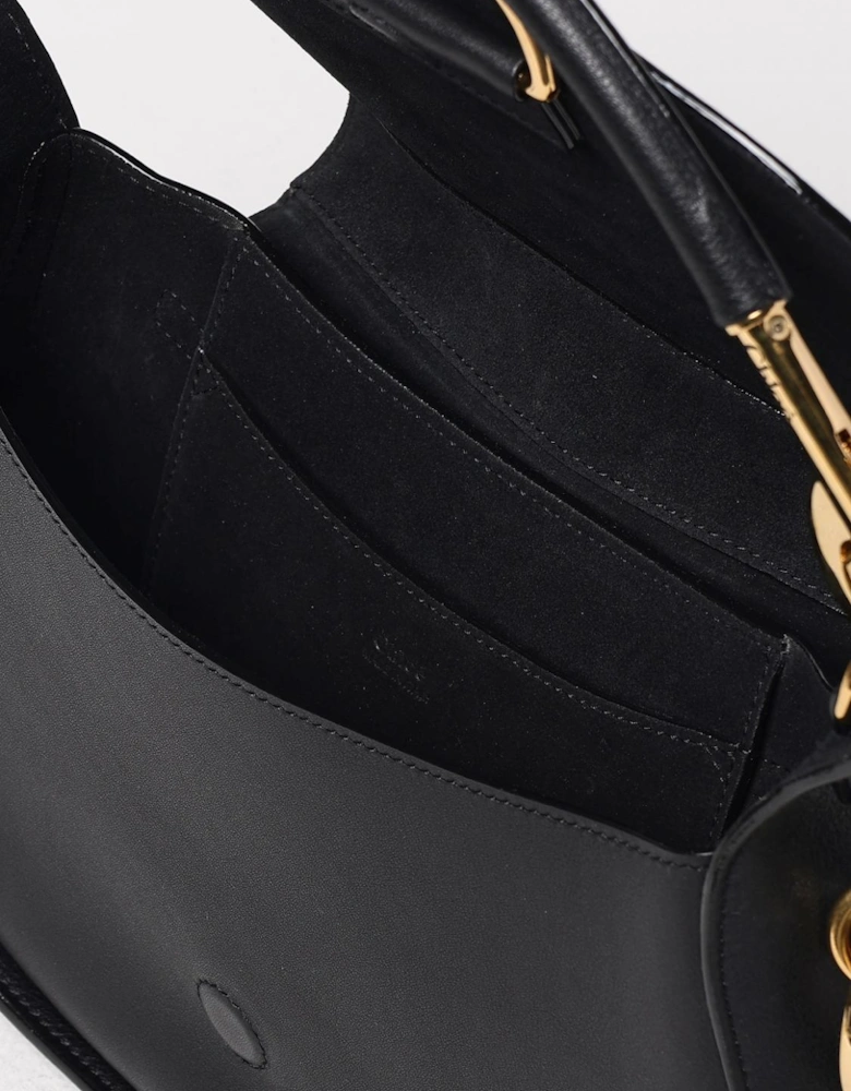 Woody Small Leather Shoulder Bag