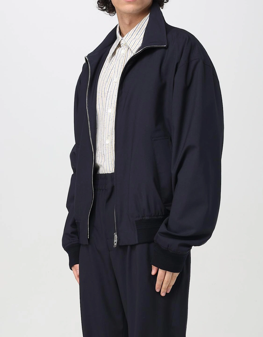 ZipUp High Neck Bomber Jacket