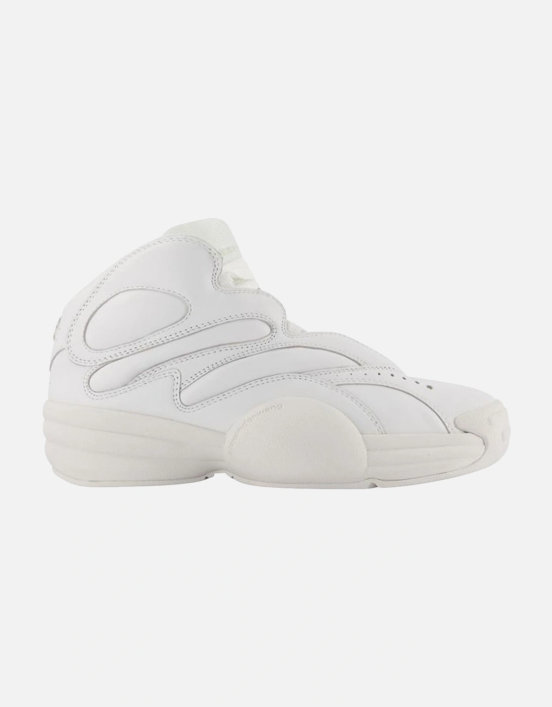 Hoop Sneakers - Leather - White, 5 of 4