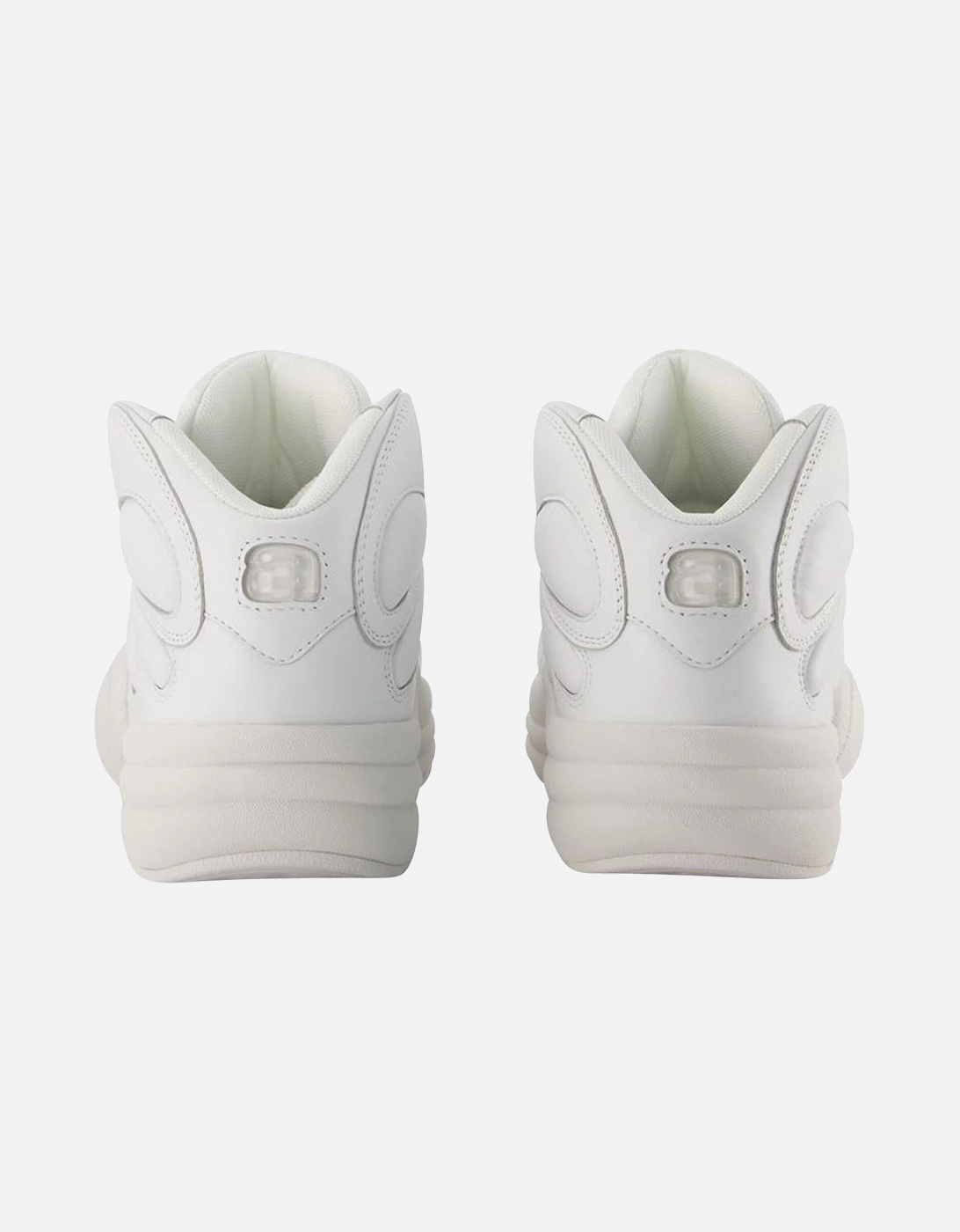 Hoop Sneakers - Leather - White