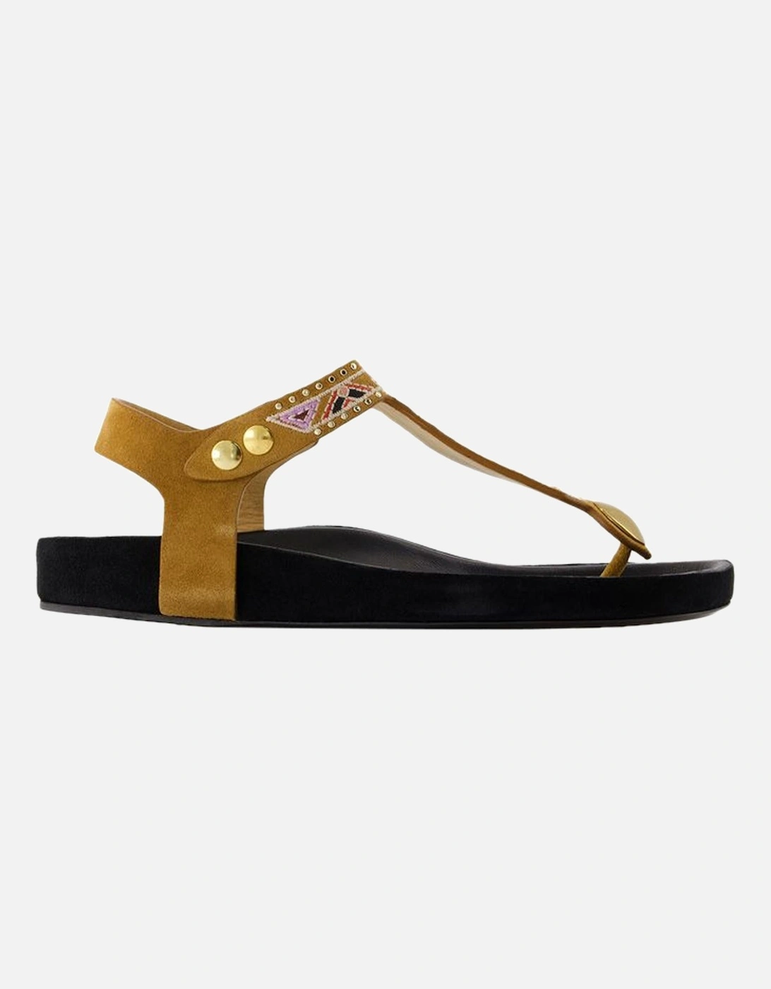 Smooth Calfskin Leather Sandals, 4 of 3