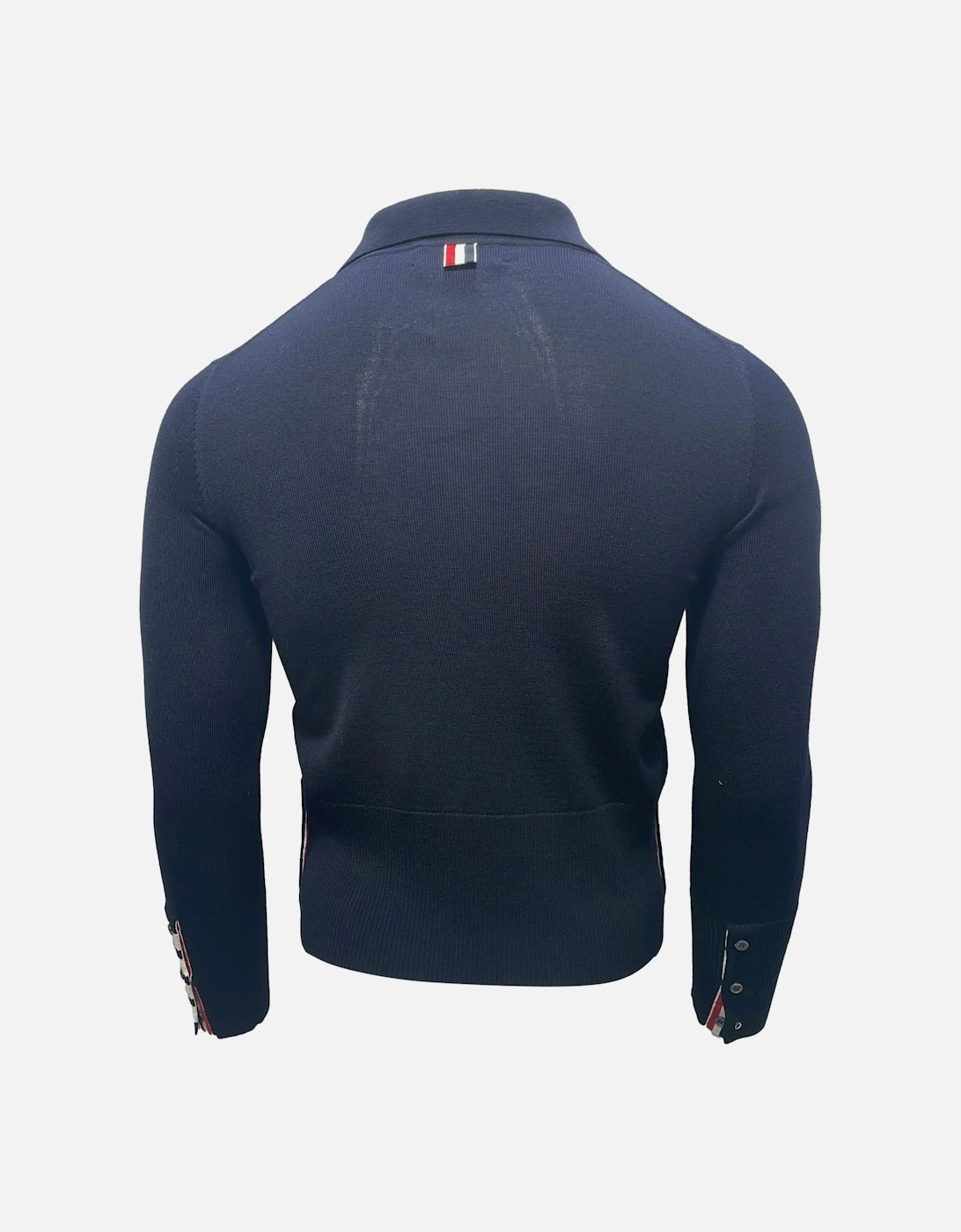 LongSleeve Polo Sweater FourStripe Cuff
