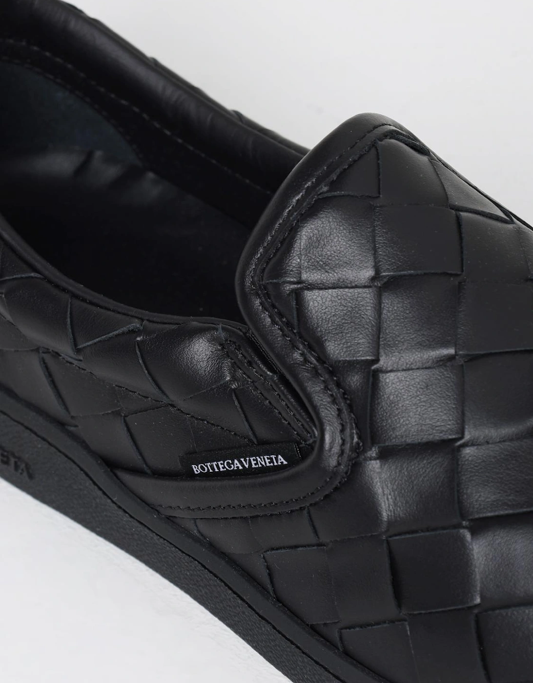Intrecciato SlipOn Sneakers Woven Leather
