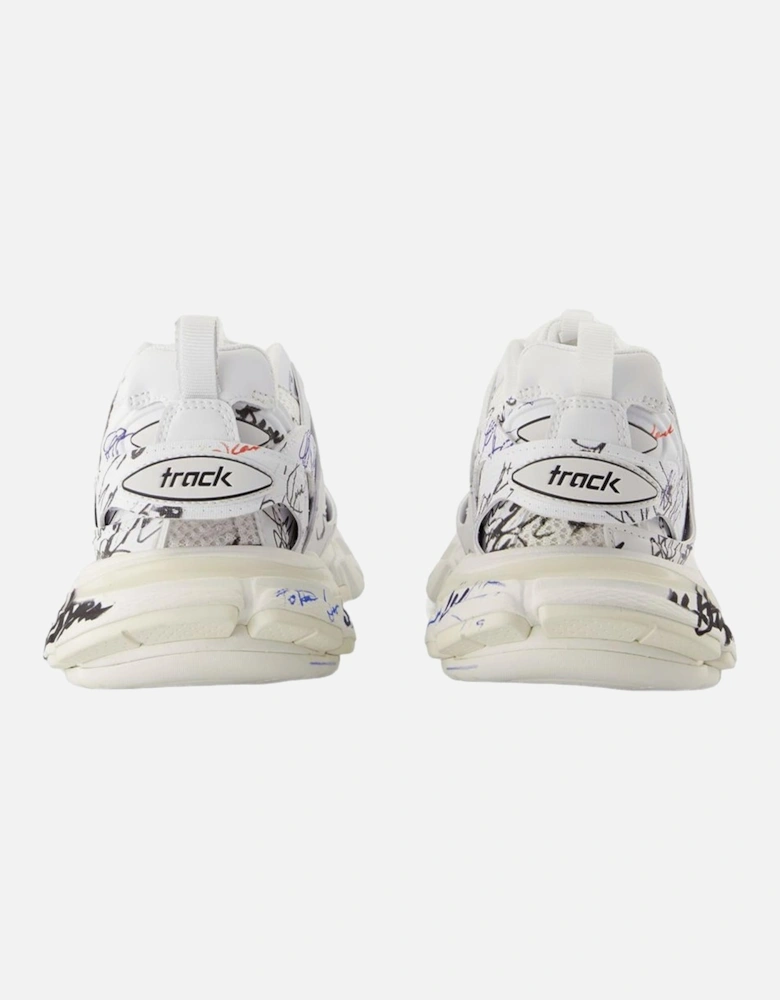 Track Sneakers Nylon Lace-up Closure
