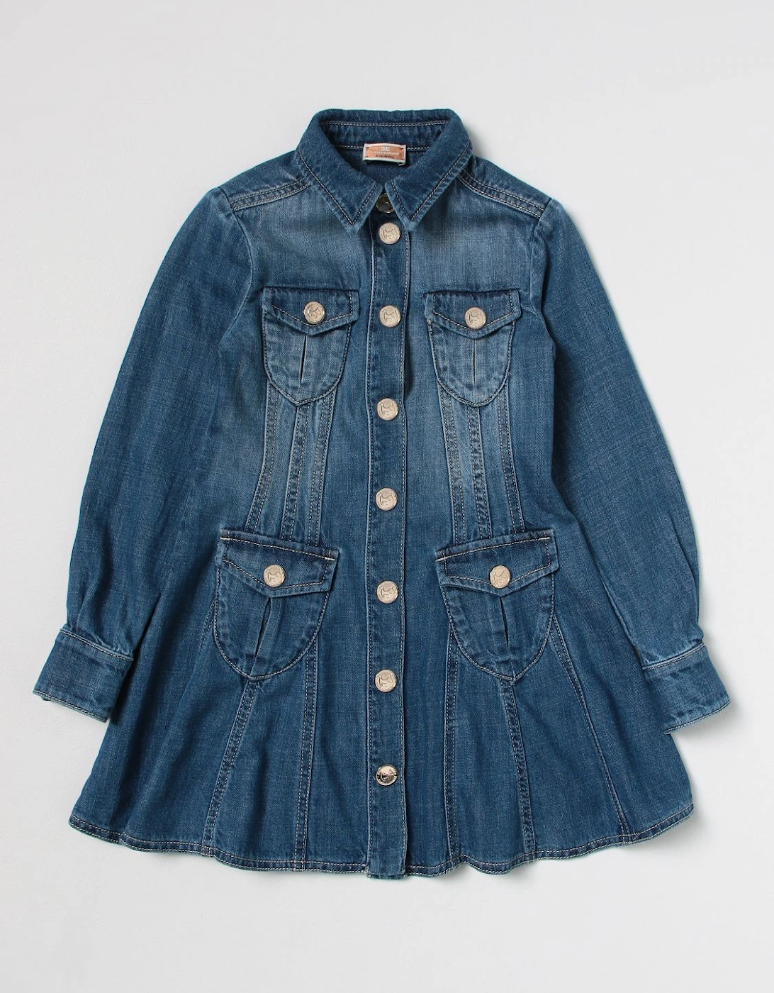 Denim Dress Shirt Dress Casual