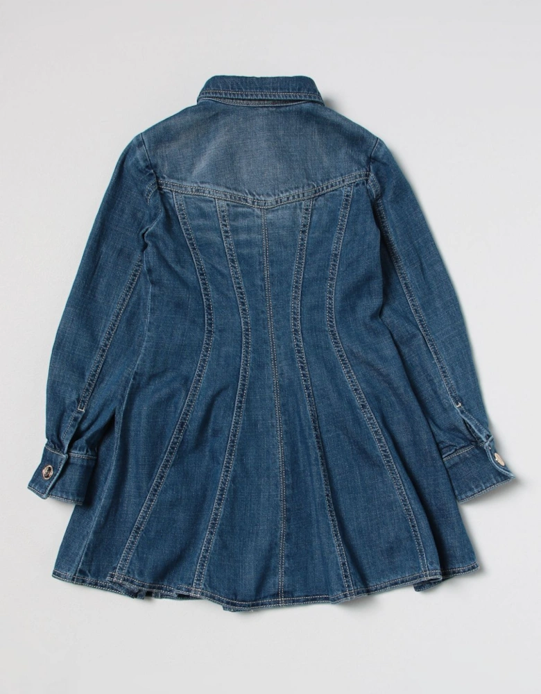 Denim Dress Shirt Dress Casual