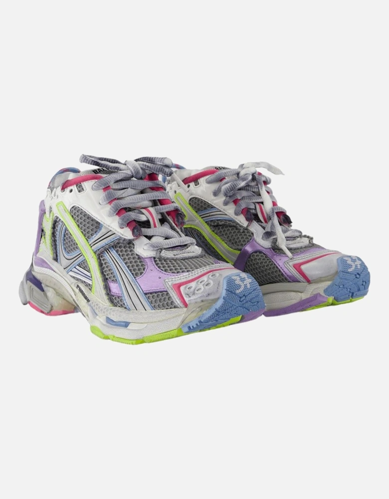 Gradient Synthetic Runner Sneakers
