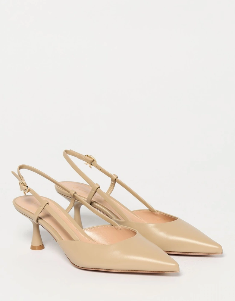 Plexi Slingback Pump Stiletto Heel