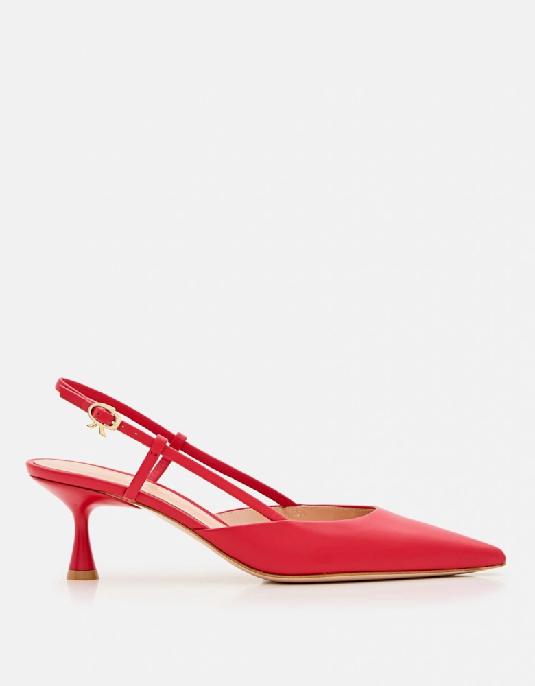 Plexi Slingback Pump Stiletto Heel