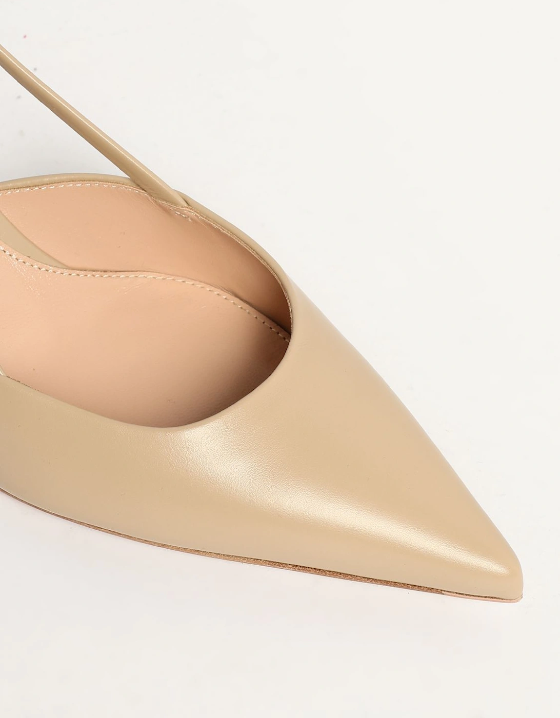 Plexi Slingback Pump Stiletto Heel